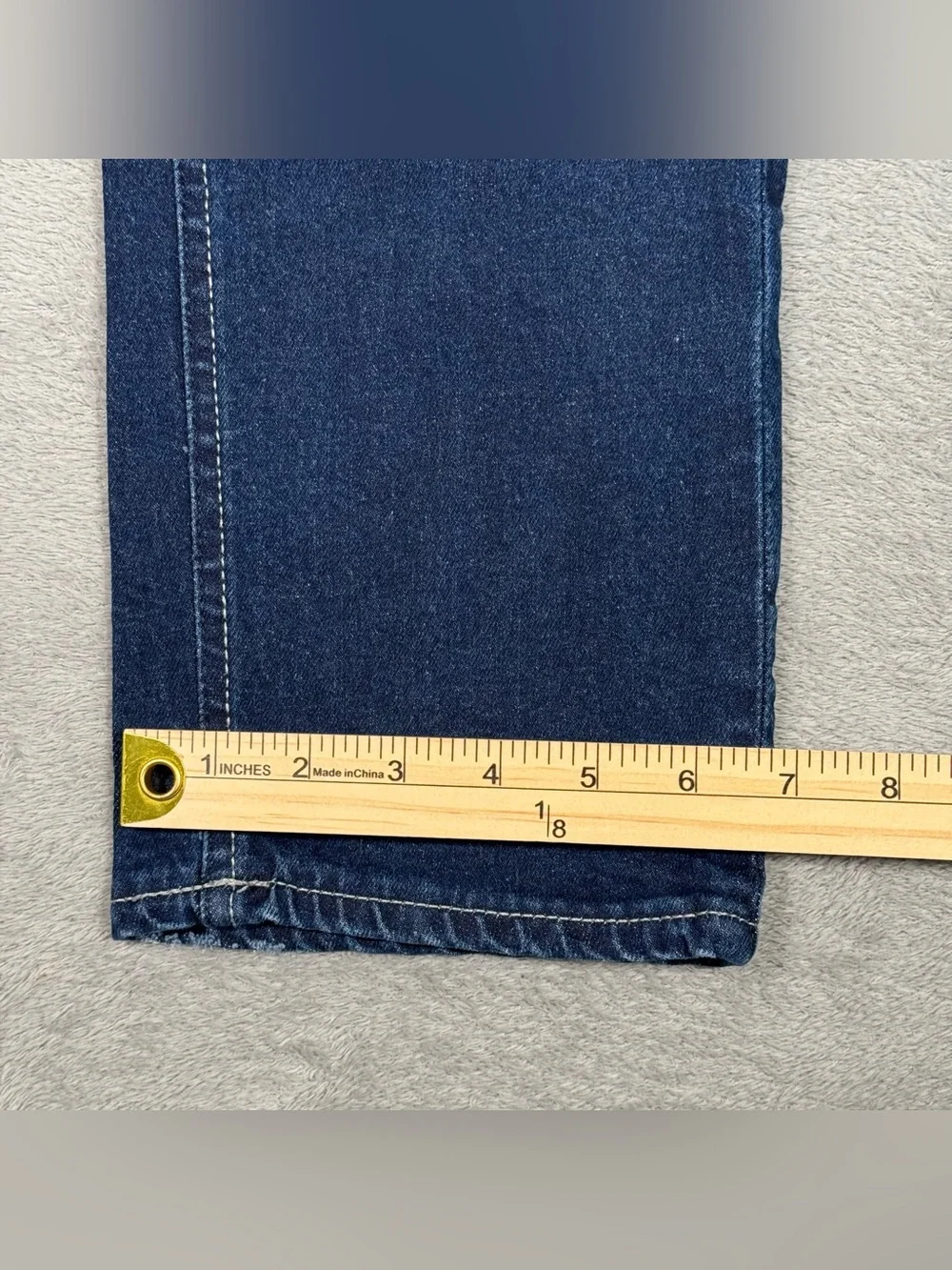 Buffalo David Bitton Ash-X Mens Jeans 33x30 Slim Stretch Dark Wash Distressed